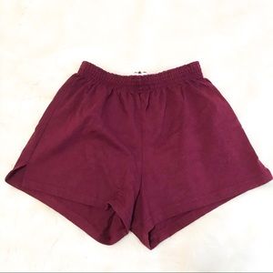 maroon soffe shorts